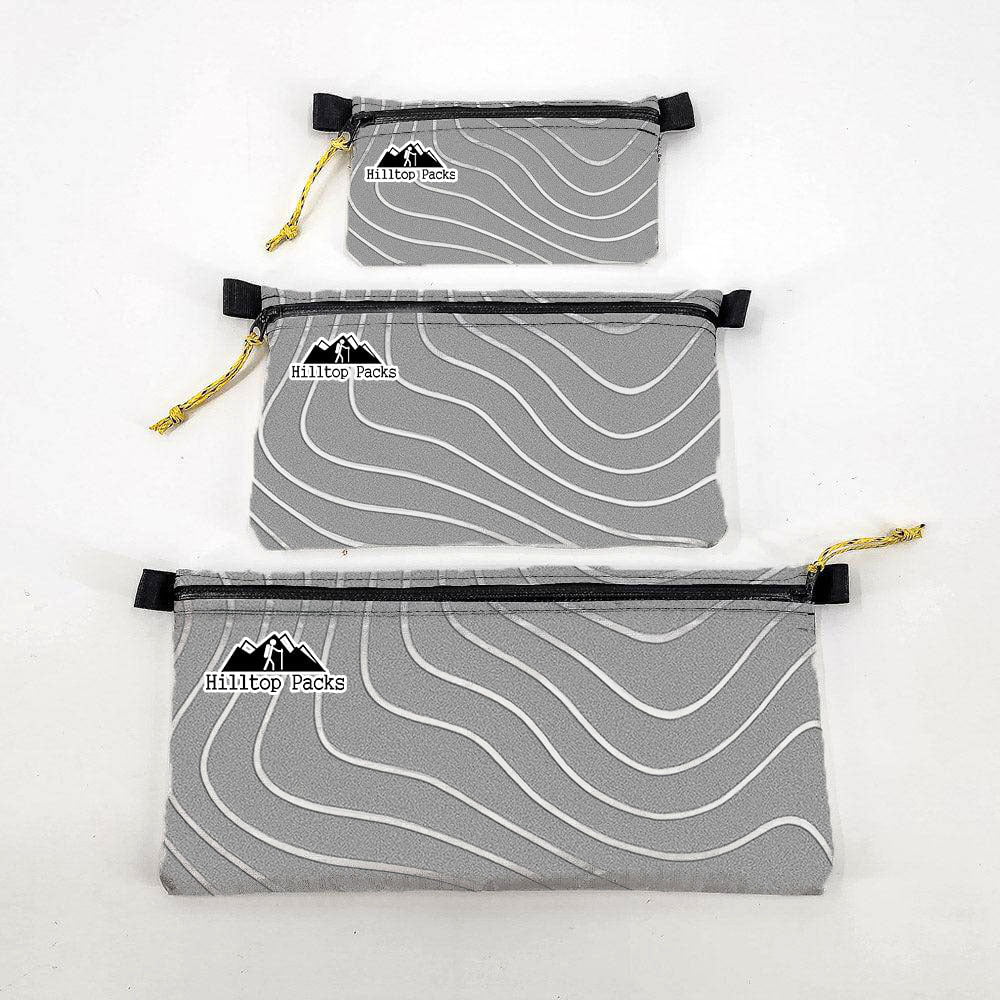 Ultralight Zipper Pouch Organizer Patterns (Series 3) by Hilltop Packs LLC