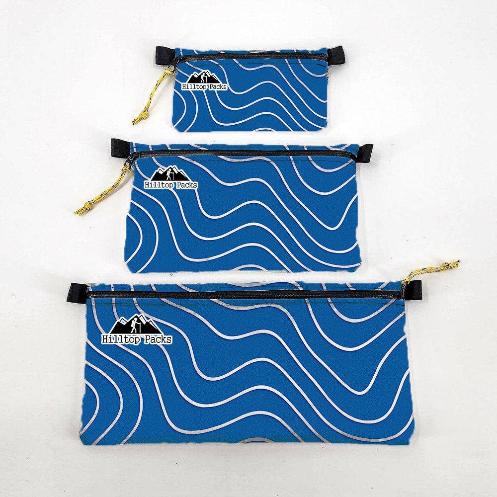 Ultralight Zipper Pouch Organizer Patterns (Series 3) by Hilltop Packs LLC