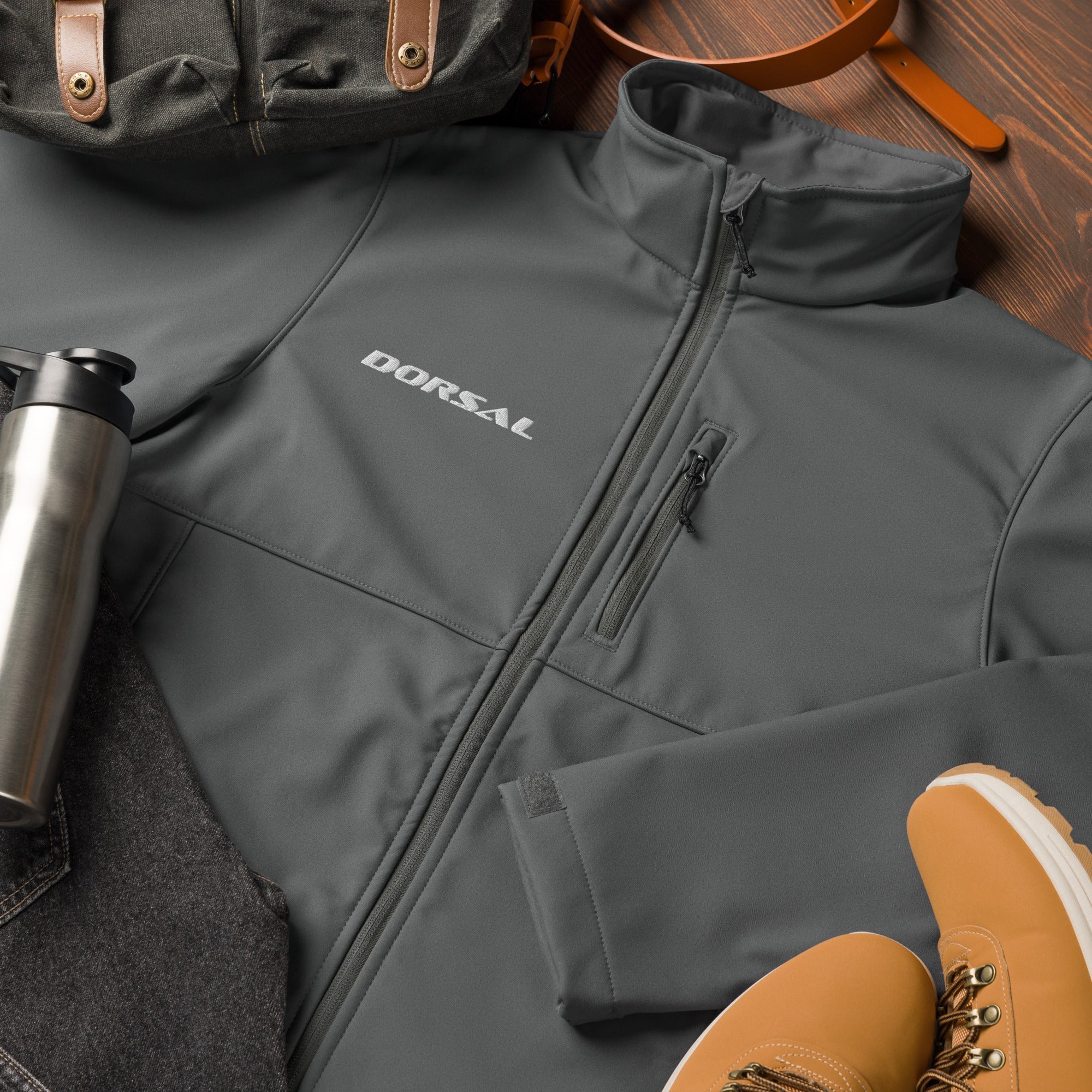 DORSAL/Columbia Collab Soft Shell Jacket - view 3