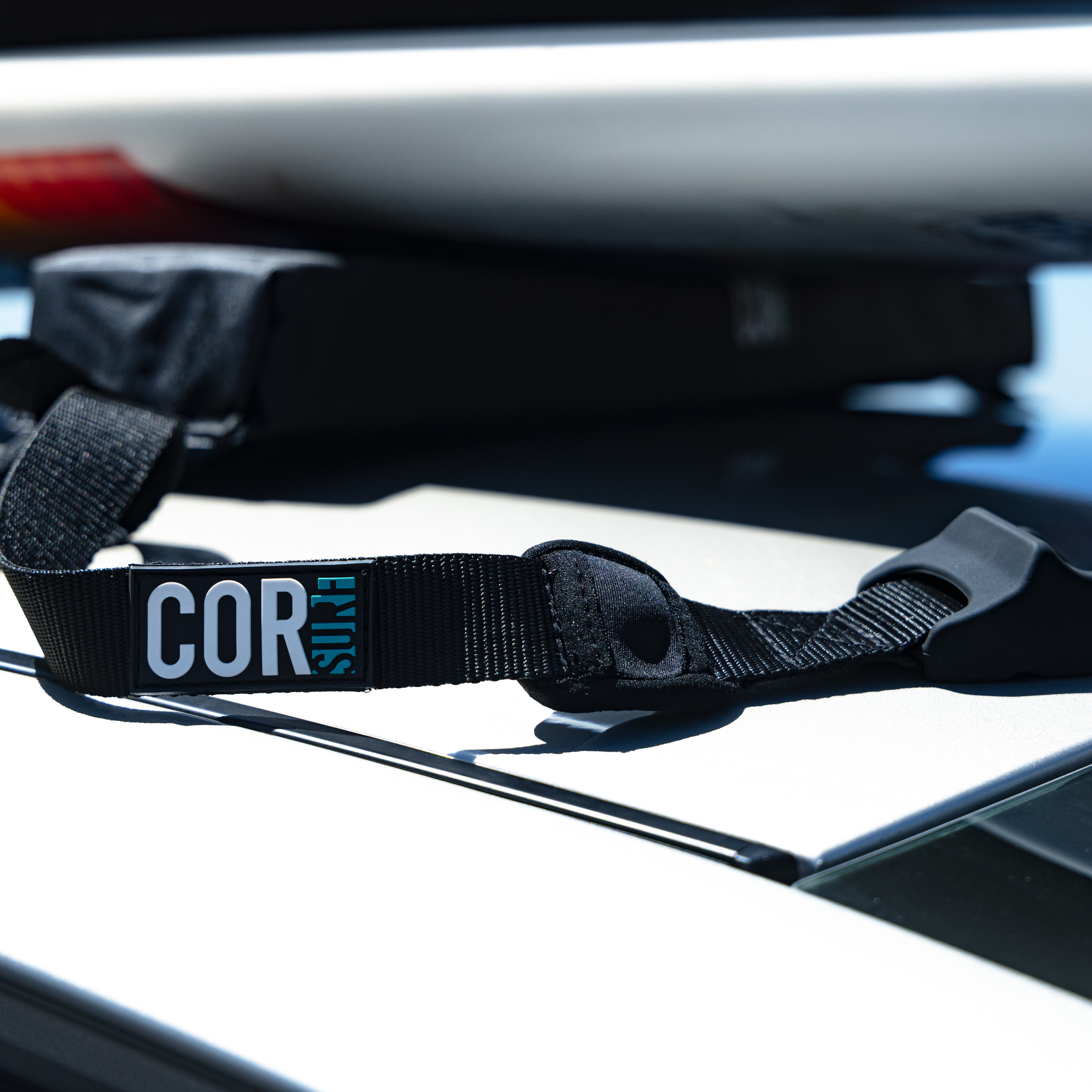 COR Surf Soft Car Racks | Universal Fit Roof Rack for Surf, SUP Canoe or Kayak — view 4