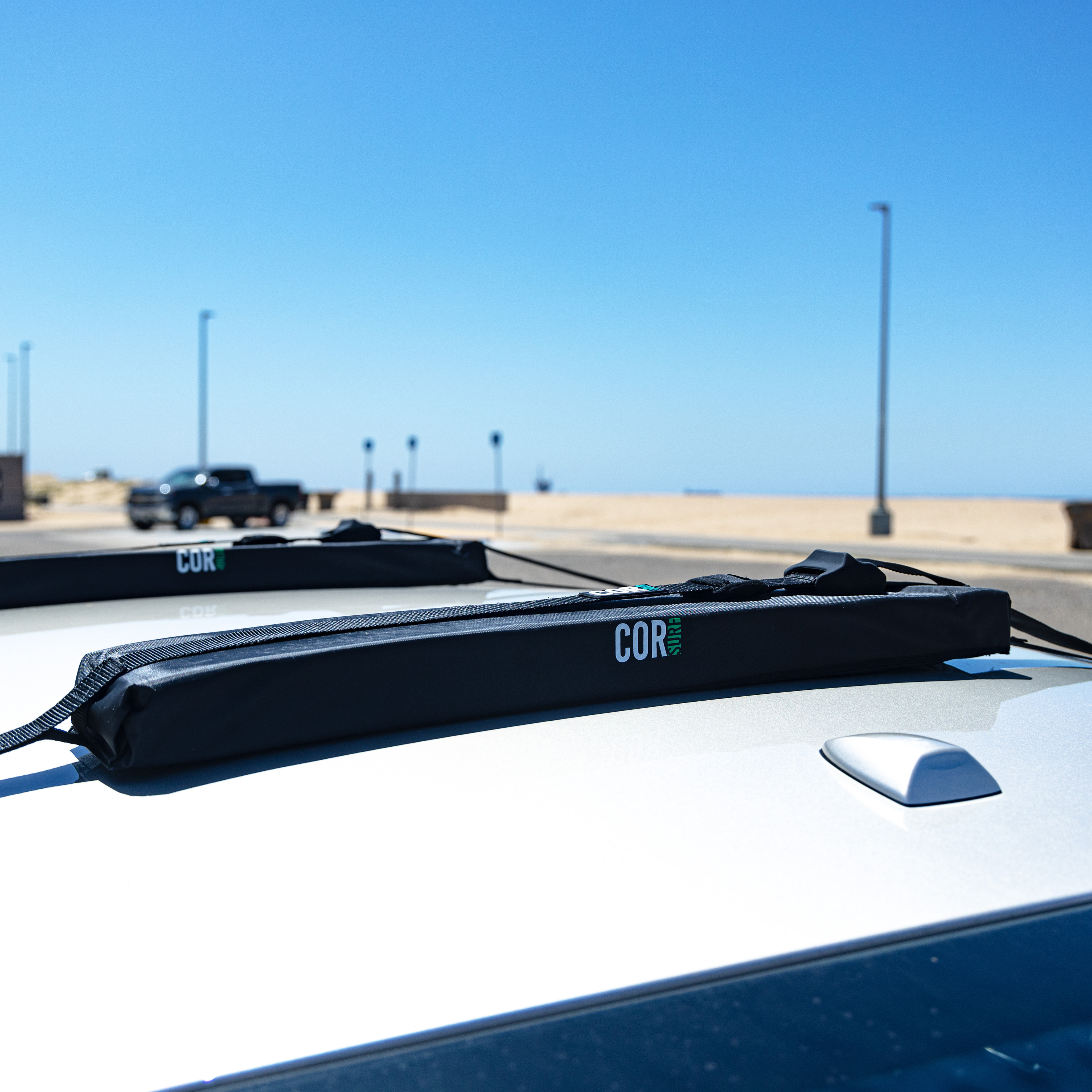 COR Surf Soft Car Racks | Universal Fit Roof Rack for Surf, SUP Canoe or Kayak — view 3
