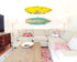 Minimalist Surfboard Display Rack | Holds 30 lbs - product view 1