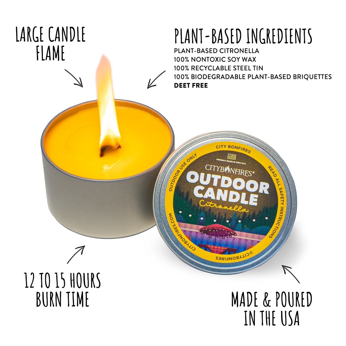 City Bonfires USA Party Box — product view 3