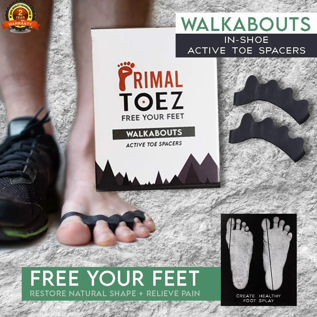 Primal Toez 'Walkabouts' - Active Toe Spacers by Alpha Gripz
