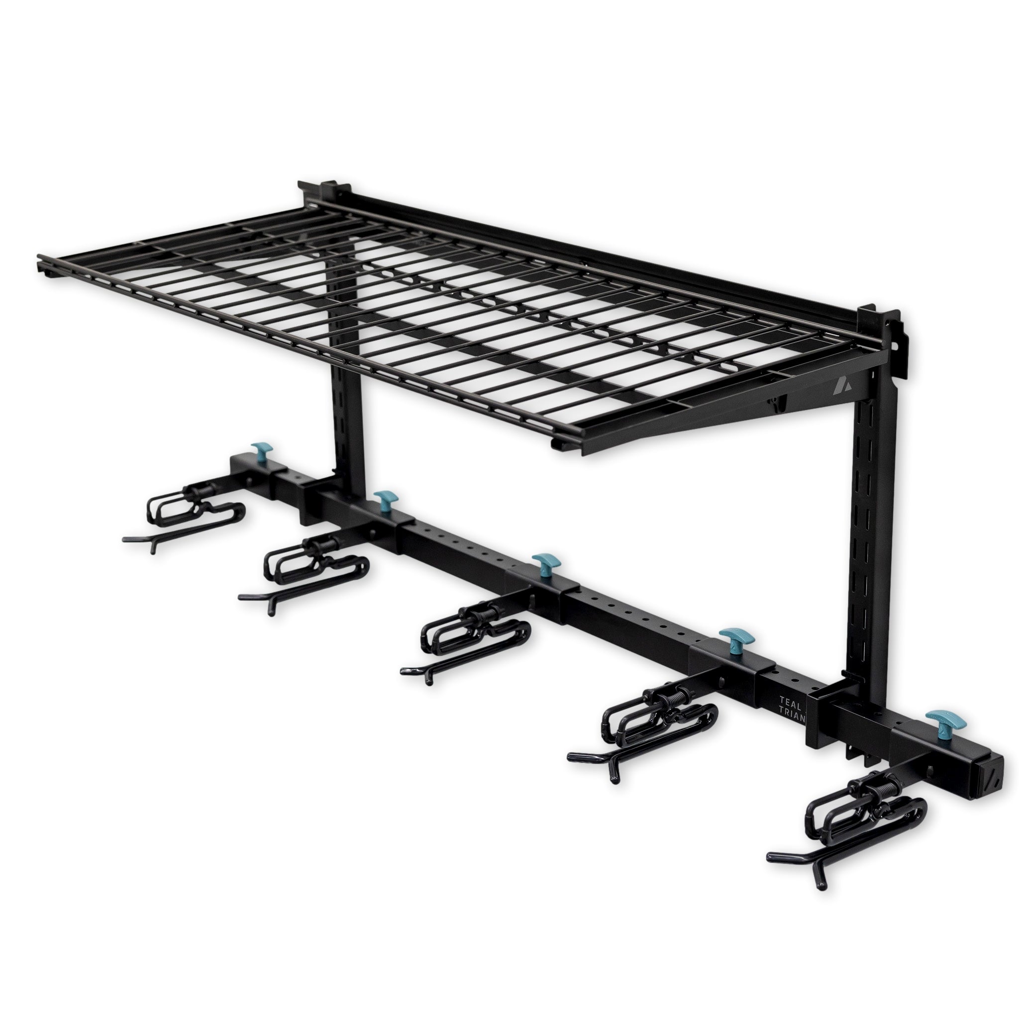 StoreYourBoard Lone Peak 5-Pair Ski Rack & Shelf — product view 2