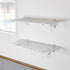 2' x 4' Bristol Garage Wall Mount Shelves | 2 Pack | White - product view 2