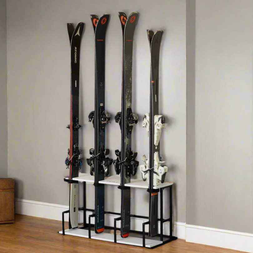 StoreYourBoard Wasatch 4-Pair Ski & Pole Organizer — product view 1