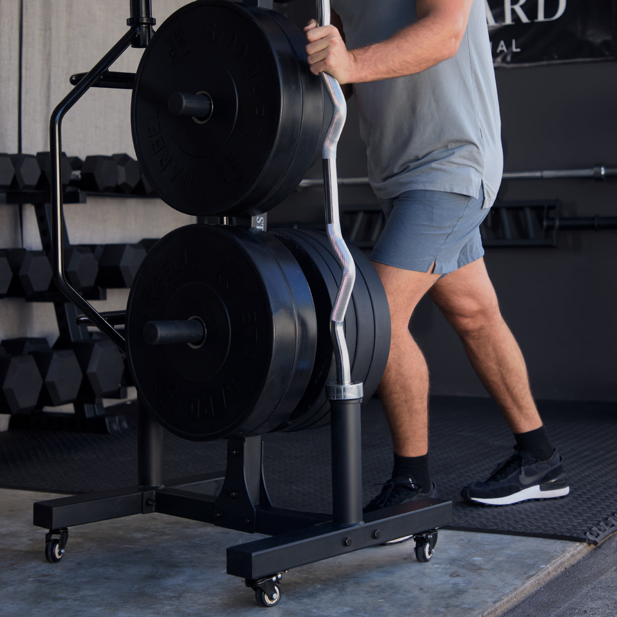 Barbell Standard Weight Tree - Olympic Barbell and Weight Rack - view 2