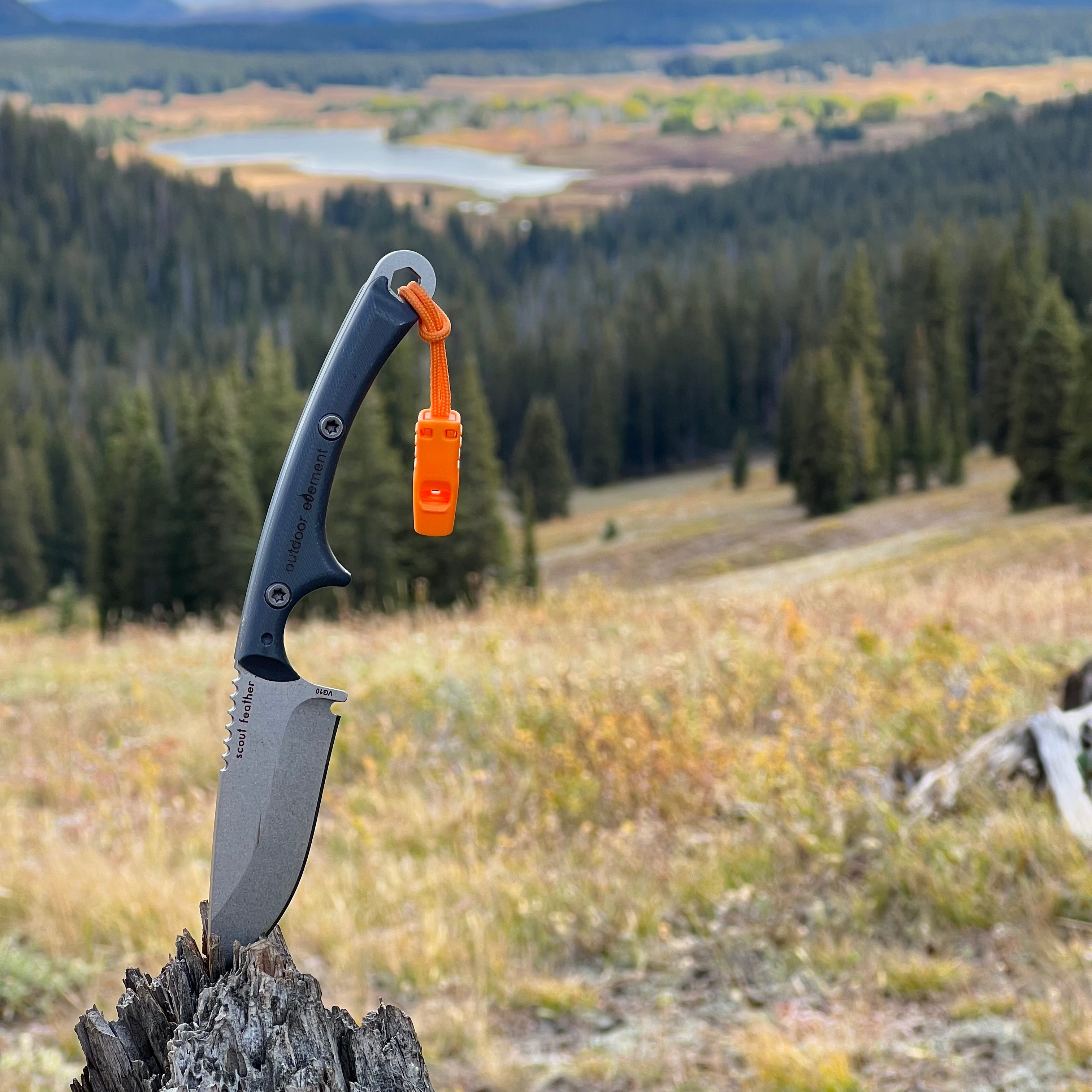 Outdoor Element Mini Whistle