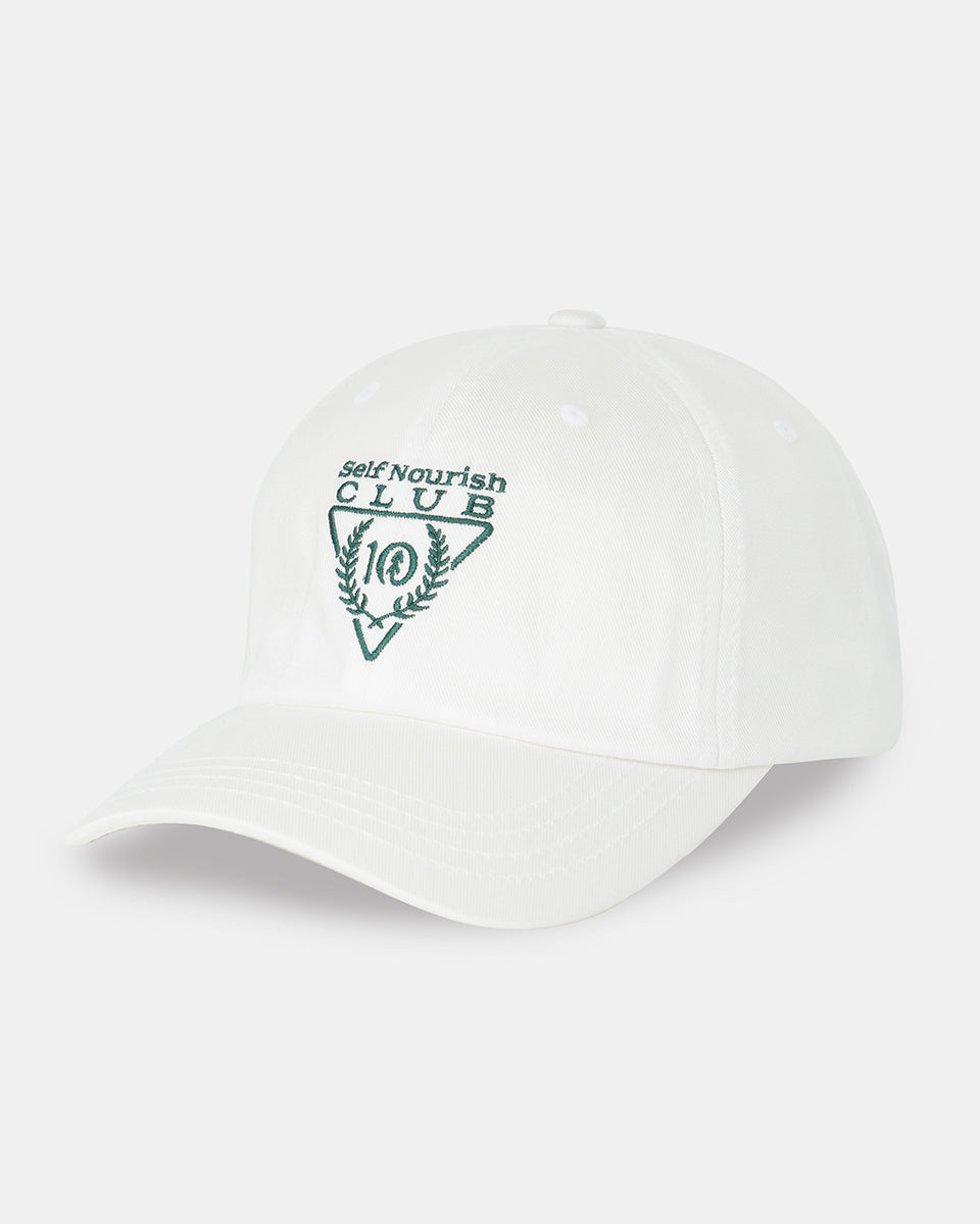 Tentree Self Nourish Club Peak Hat - Undyed North Sea