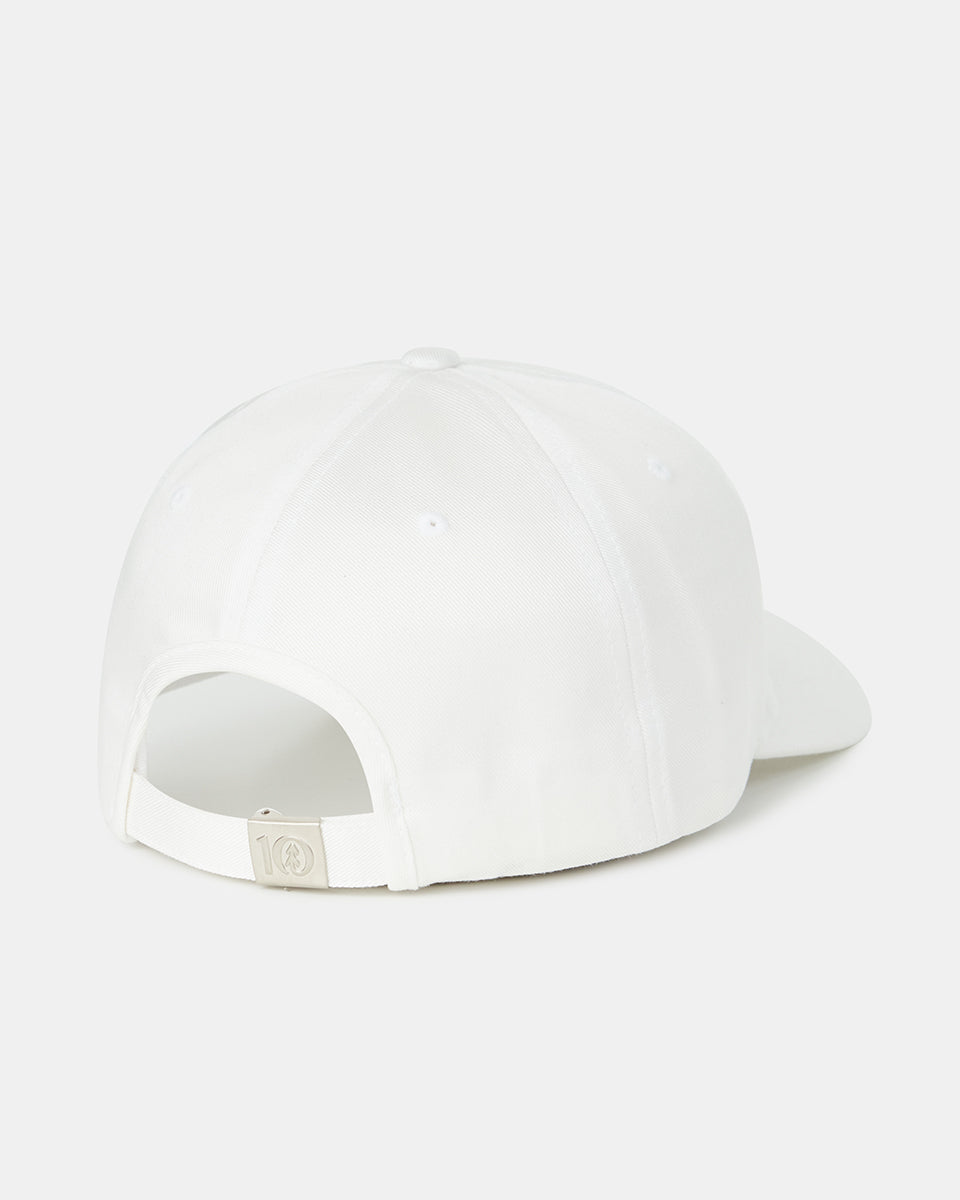 Tentree Self Nourish Club Peak Hat - Undyed North Sea