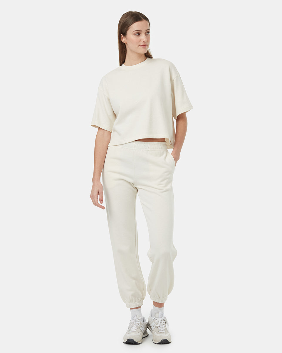 Tentree Women's TreeTerry Relaxed Jogger - Undyed