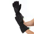 winter guide glove heavyweight wool waterproof glove, worn pair showing palm and back