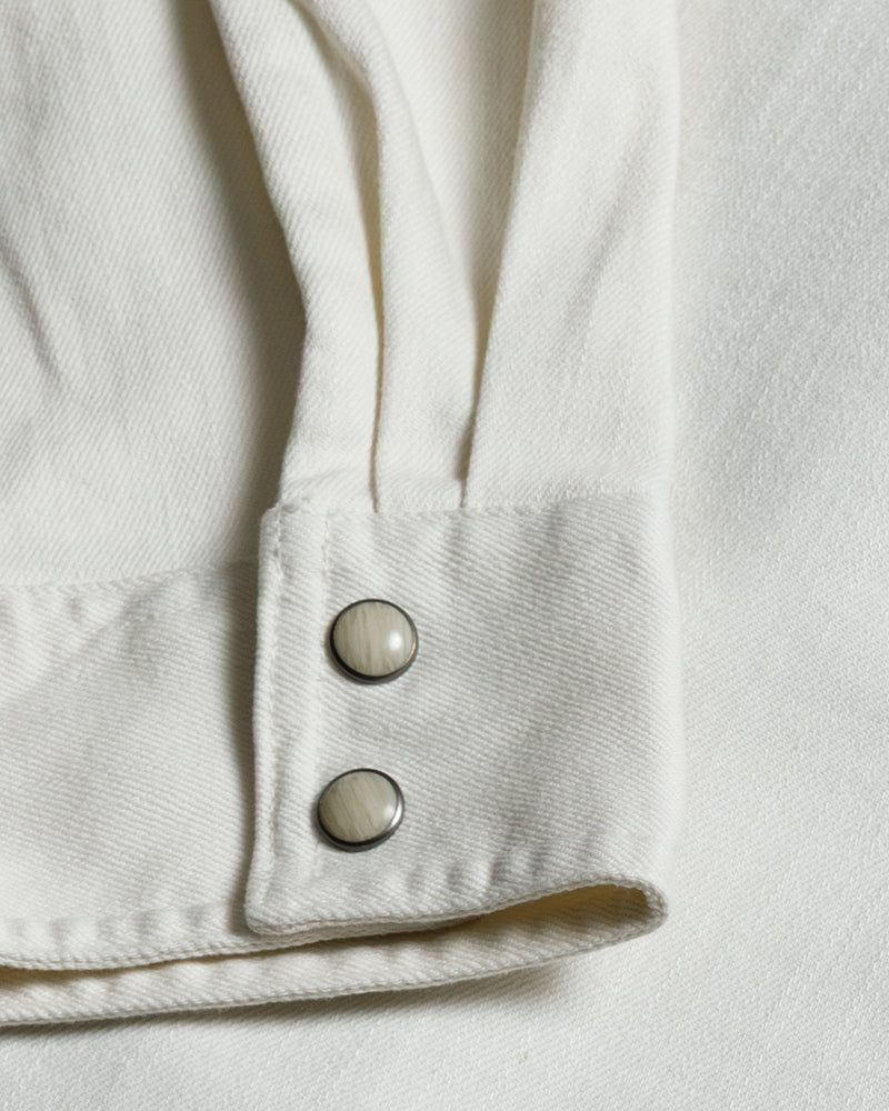 Off The Grid Surplus Earl Denim Shirt - Natural