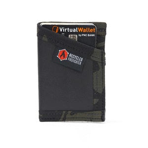 Recycled Firefighter Sergeant Wallet - Combat Boot Leather Edition — product view 30