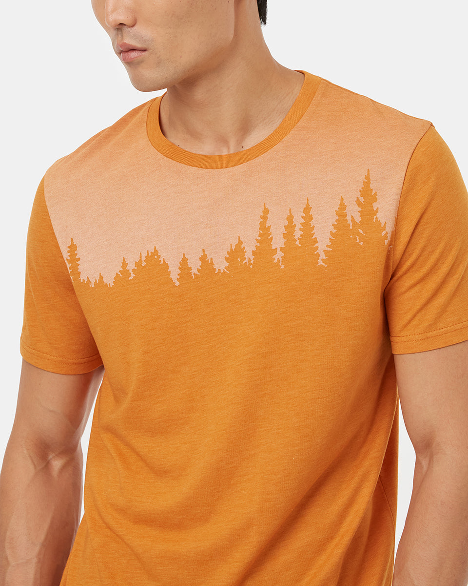 Tentree Men's Juniper T-Shirt - Golden Oak Heather White