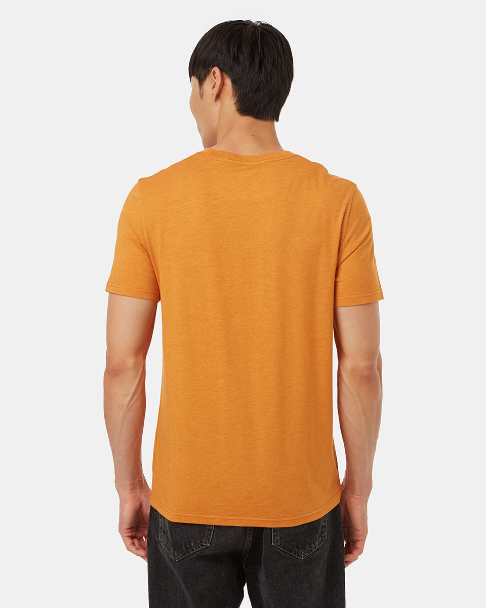 Tentree Men's Juniper T-Shirt - Golden Oak Heather White