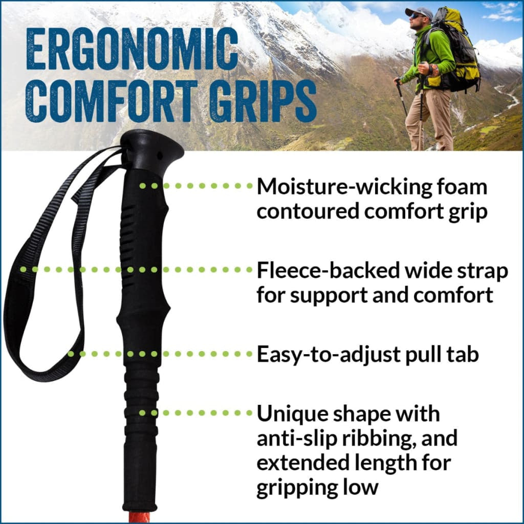 York Nordic Casual Trek Hiking & Walking Poles by York Nordic