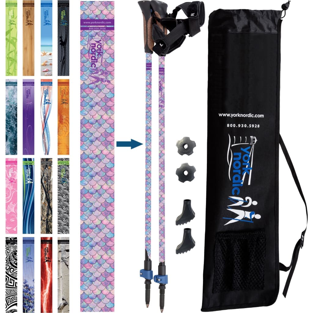 York Nordic Classic Nordic Walking Poles by York Nordic