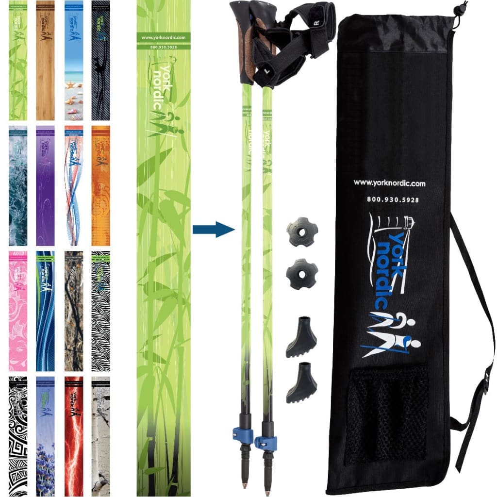 York Nordic Classic Nordic Walking Poles by York Nordic