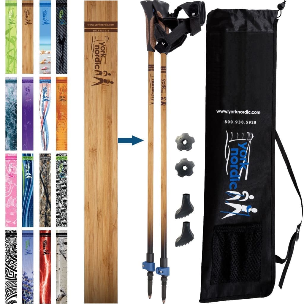 York Nordic Classic Nordic Walking Poles by York Nordic