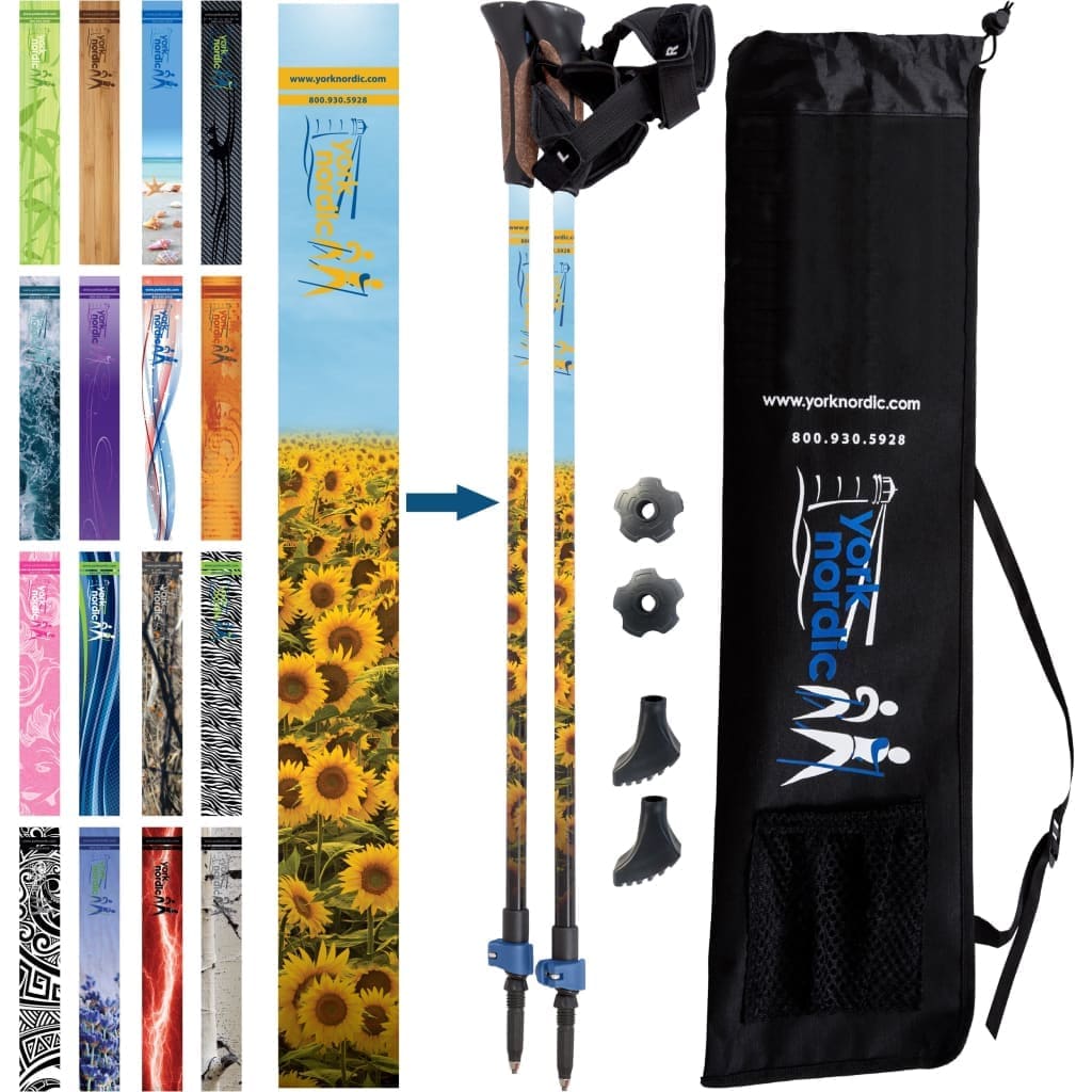 York Nordic Classic Nordic Walking Poles by York Nordic