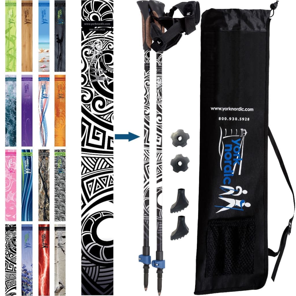 York Nordic Classic Nordic Walking Poles by York Nordic