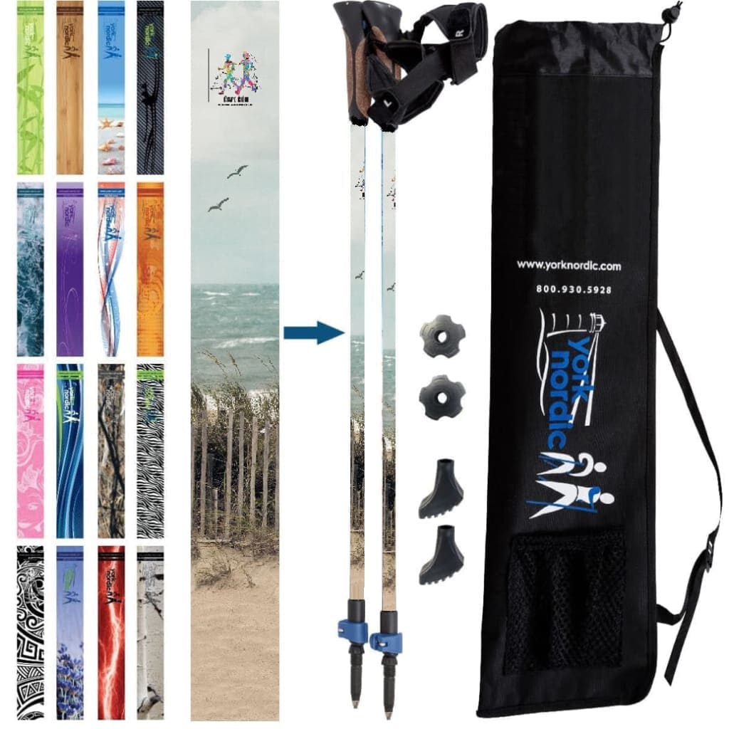 York Nordic Classic Nordic Walking Poles by York Nordic