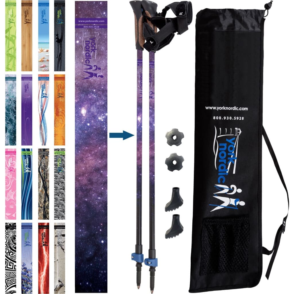 York Nordic Classic Nordic Walking Poles by York Nordic