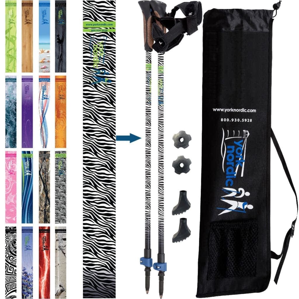 York Nordic Classic Nordic Walking Poles by York Nordic