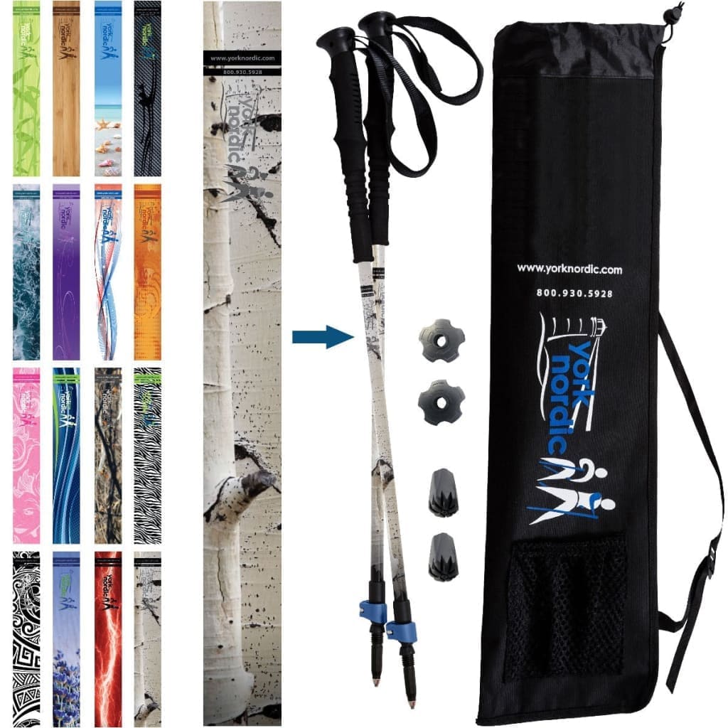 York Nordic Casual Trek Hiking & Walking Poles by York Nordic
