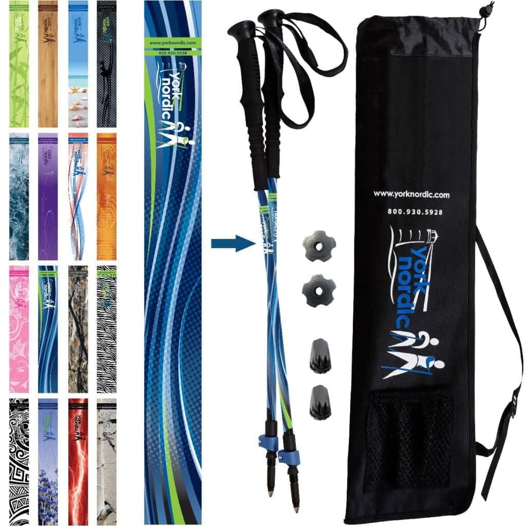 York Nordic Casual Trek Hiking & Walking Poles by York Nordic