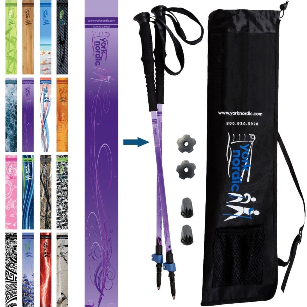 York Nordic Casual Trek Hiking & Walking Poles by York Nordic