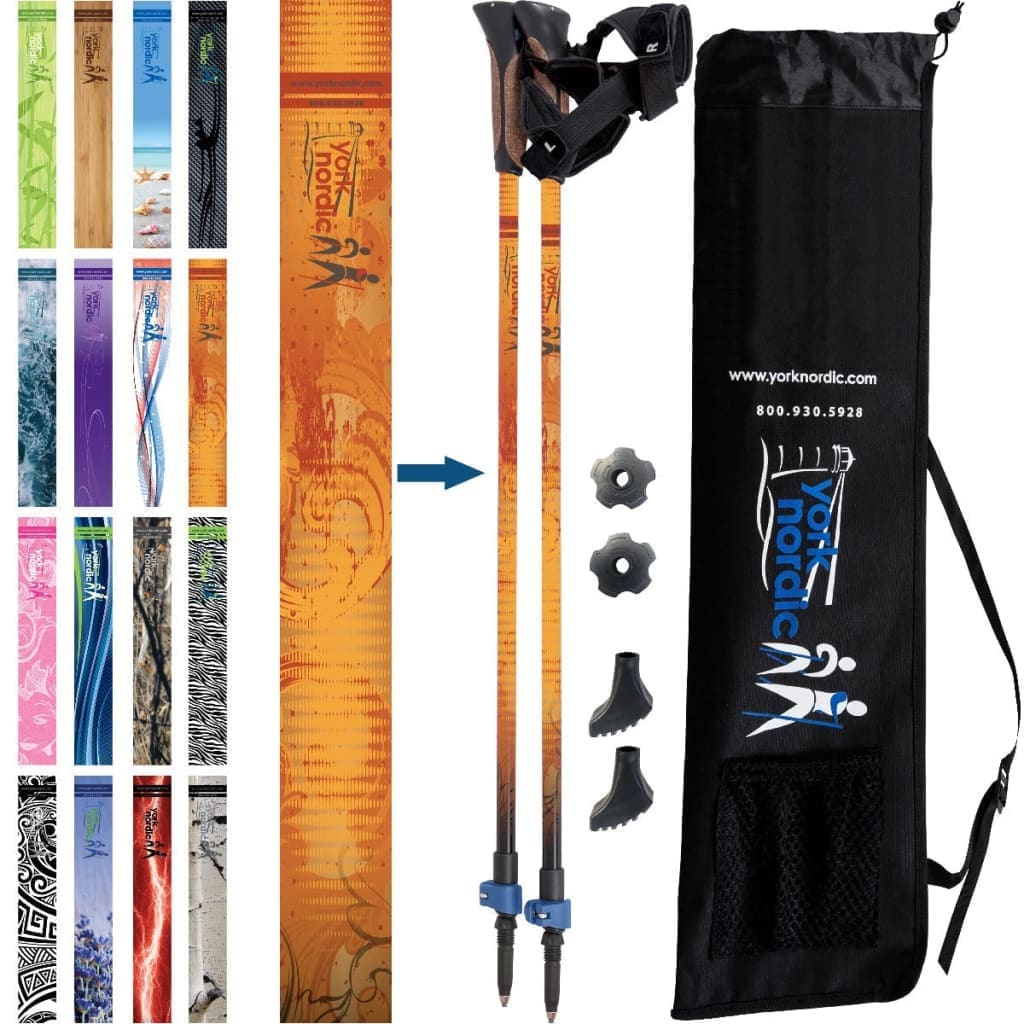 York Nordic Casual Trek Hiking & Walking Poles by York Nordic