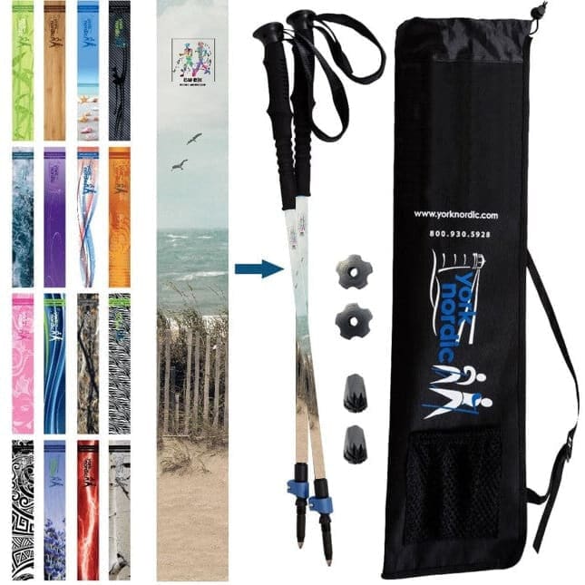 York Nordic Casual Trek Hiking & Walking Poles by York Nordic