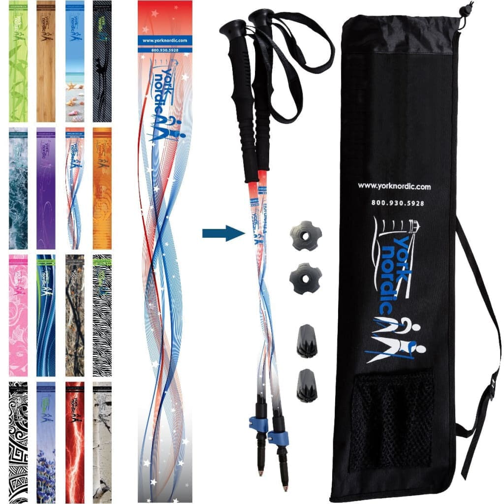 York Nordic Casual Trek Hiking & Walking Poles by York Nordic