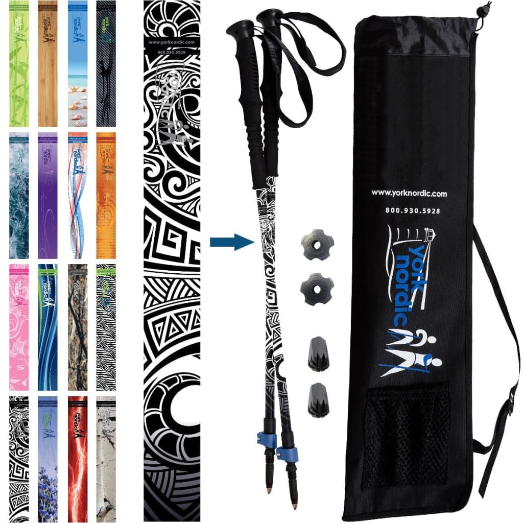York Nordic Casual Trek Hiking & Walking Poles by York Nordic