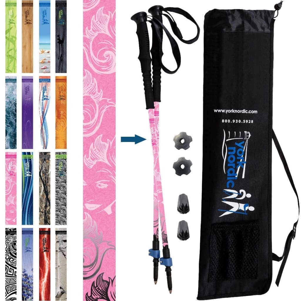 York Nordic Casual Trek Hiking & Walking Poles by York Nordic