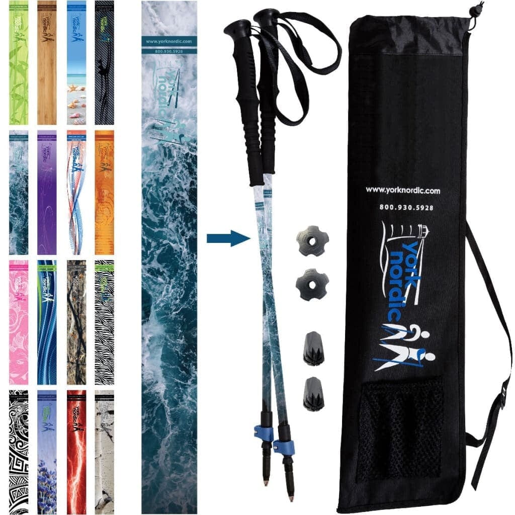 York Nordic Casual Trek Hiking & Walking Poles by York Nordic