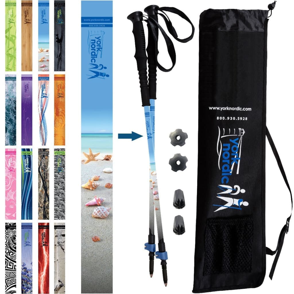 York Nordic Casual Trek Hiking & Walking Poles by York Nordic