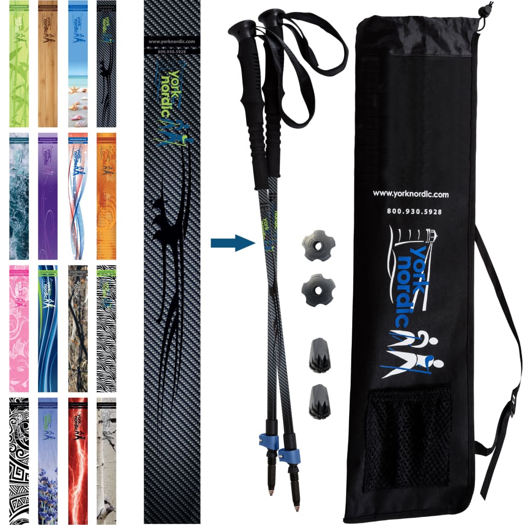 York Nordic Casual Trek Hiking & Walking Poles by York Nordic