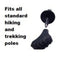 York Nordic Tapered Nordic Rubber Tips — 4 Pack by York Nordic
