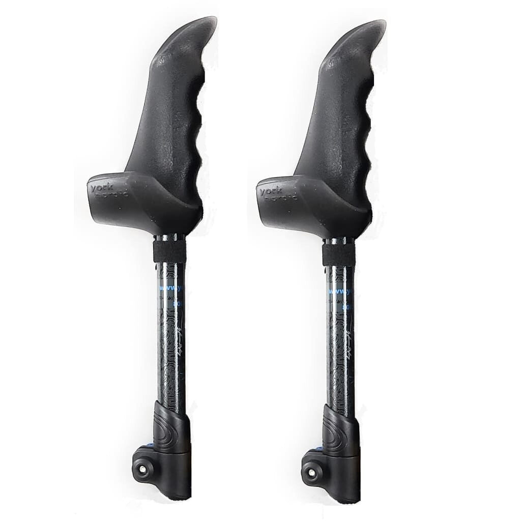 York Nordic Motivator Swift Connect Travel Poles by York Nordic