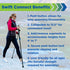 York Nordic Motivator Swift Connect Travel Poles by York Nordic