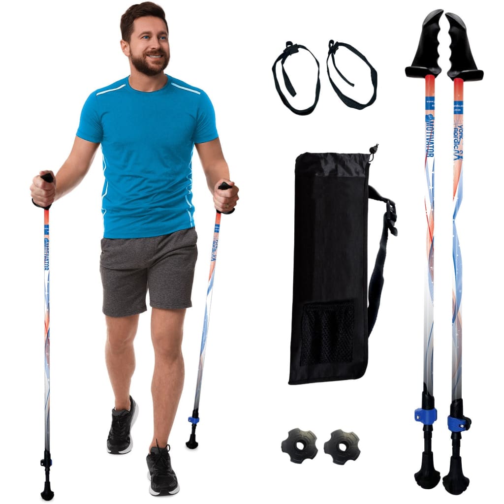 York Nordic Motivator Walking Poles by York Nordic
