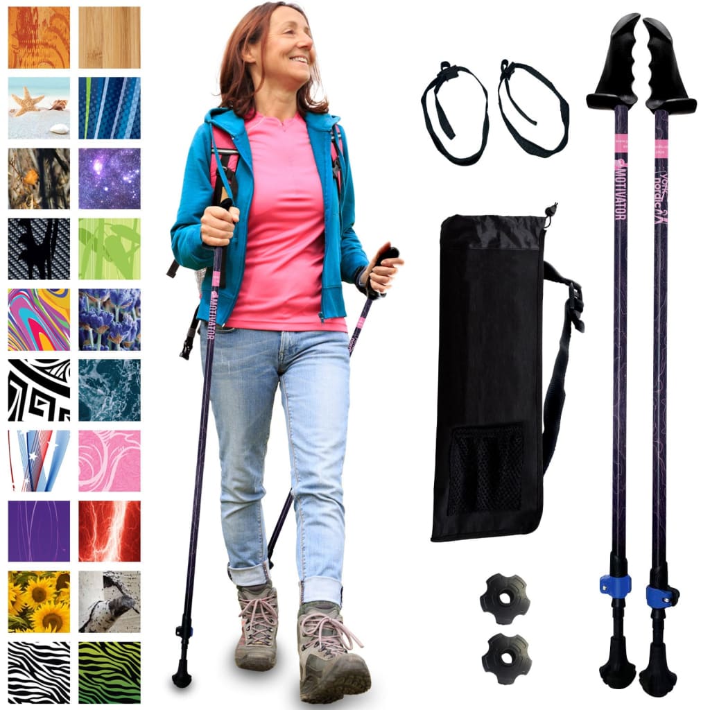 York Nordic Motivator Walking Poles by York Nordic