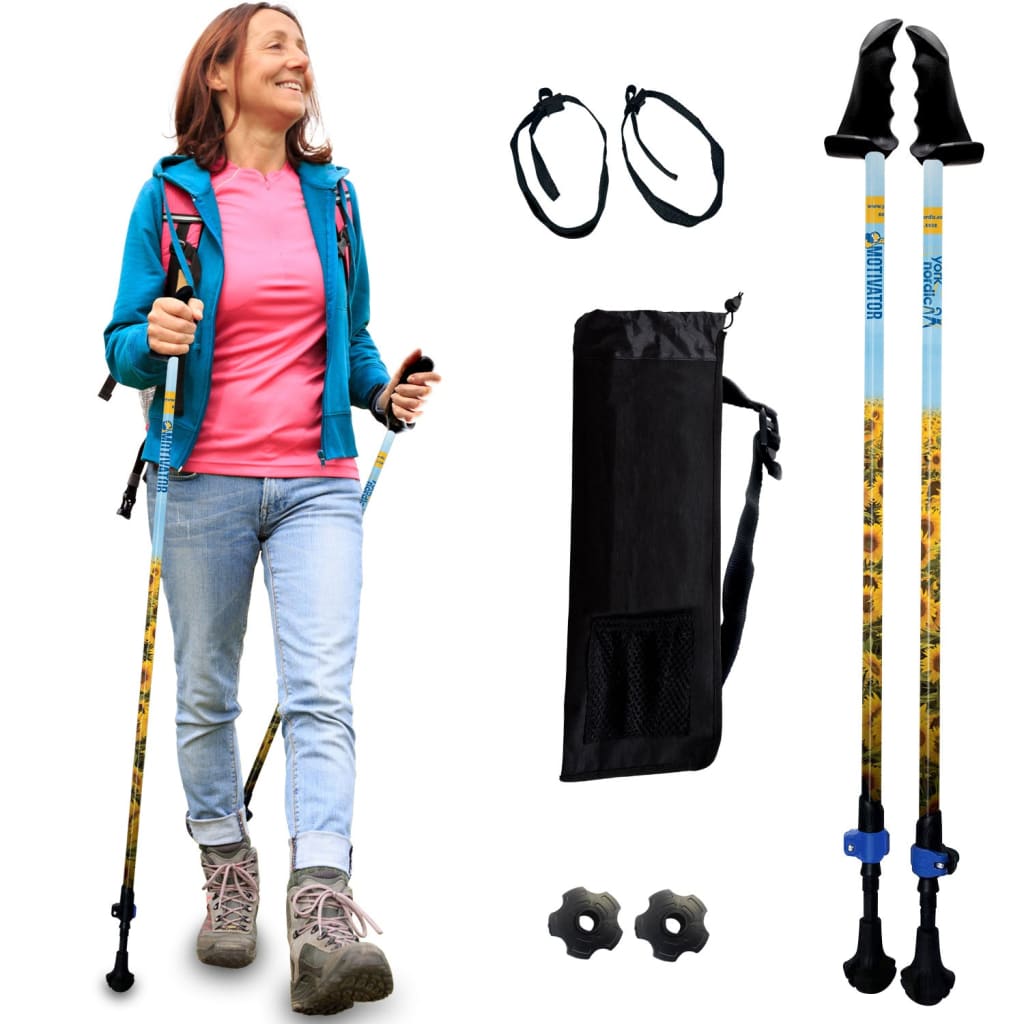 York Nordic Motivator Walking Poles by York Nordic