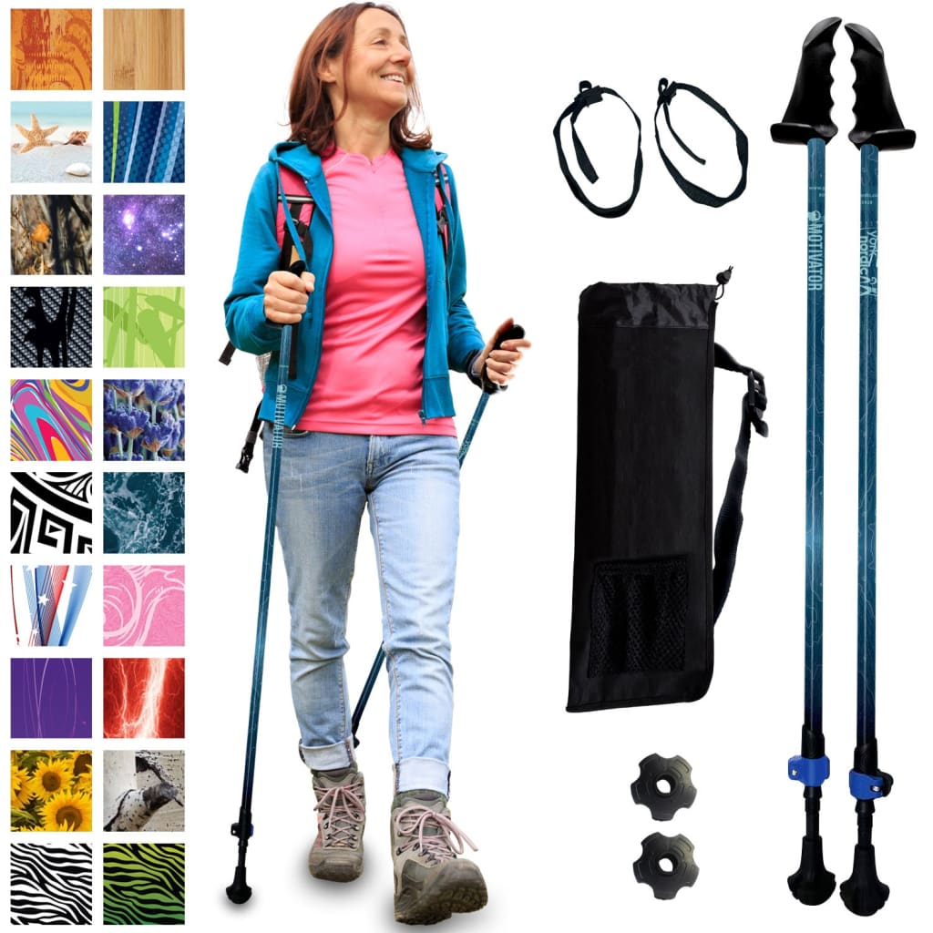 York Nordic Motivator Walking Poles by York Nordic