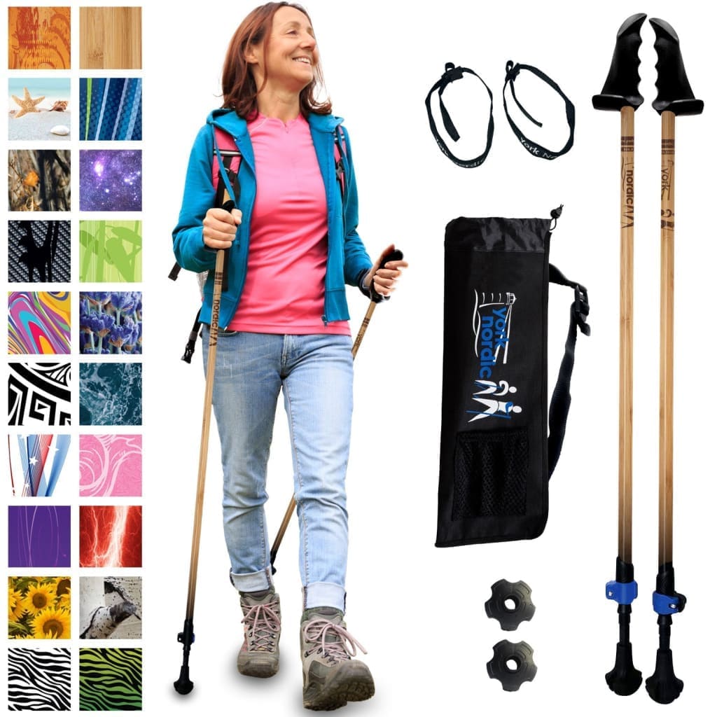 York Nordic Motivator Walking Poles by York Nordic