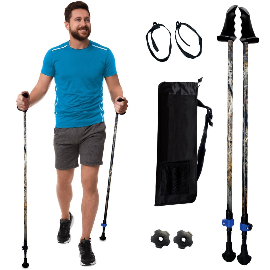York Nordic Motivator Walking Poles by York Nordic